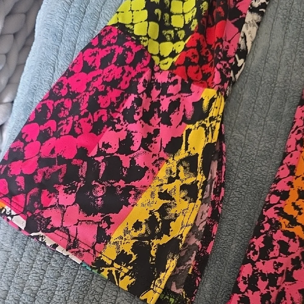 Colorful Patchwork Dress - Picture 3 of 4